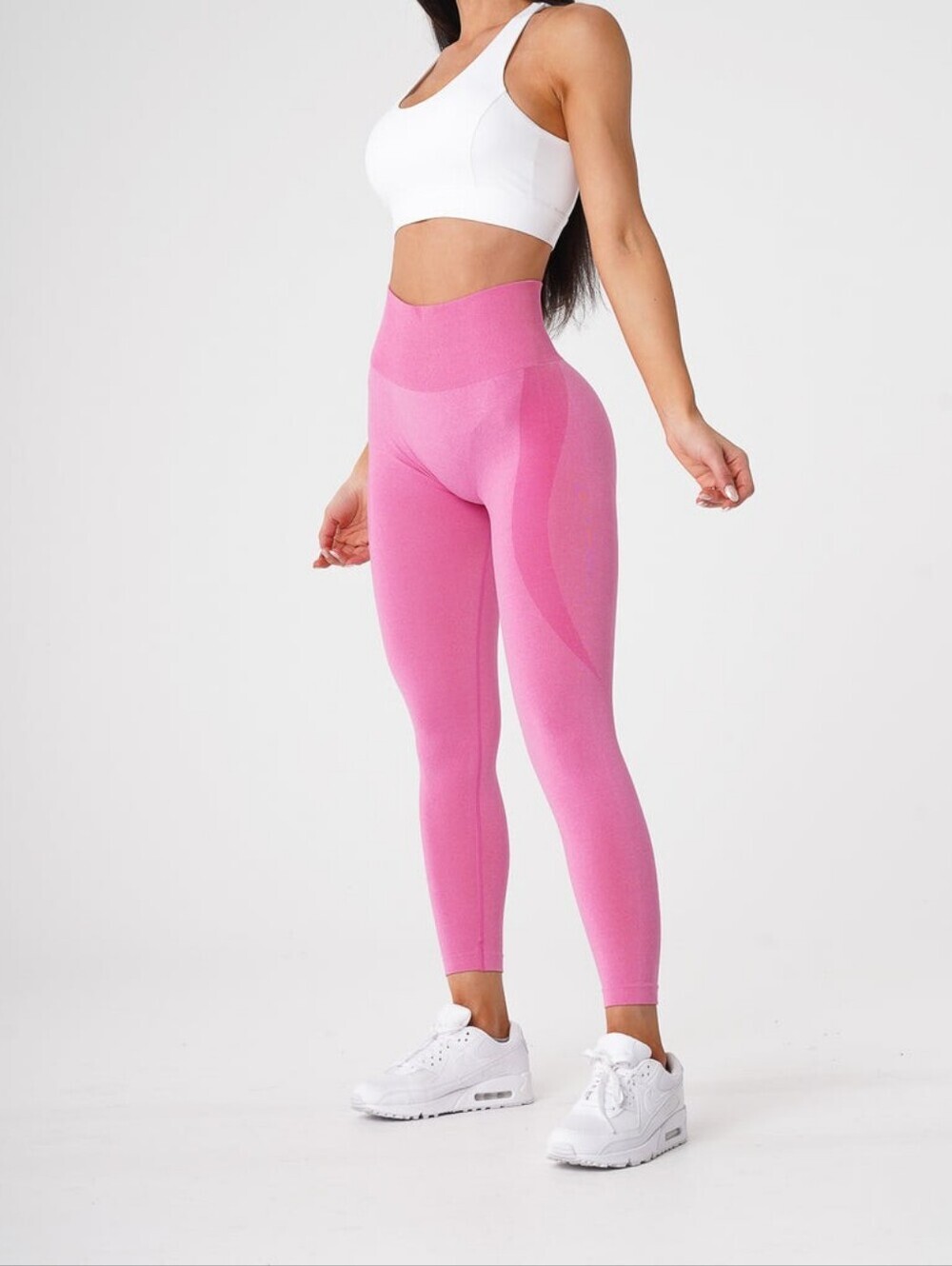 NVGTN Bubble Gum Pink Contour Seamless Leggings